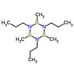 2,4,6-Trimethyl-1,3,5-tripropylborazine结构式