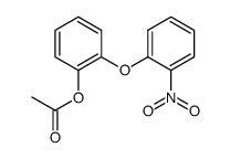 2-Acetoxy-2'-nitro-diphenylether结构式