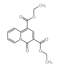 Diethyl 4-oxo-4H-quinolizine-1,3-dicarboxylate picture