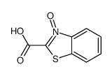 2-Benzothiazolecarboxylicacid,3-oxide(9CI) Structure