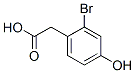 2-bromo-4'-hydroxyphenyl acetic acid结构式