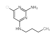 2,4-Pyrimidinediamine,N4-butyl-6-chloro- Structure
