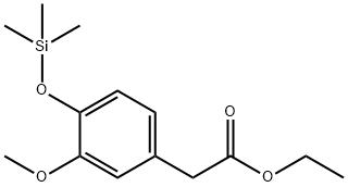 [3-Methoxy-4-(trimethylsiloxy)phenyl]acetic acid ethyl ester picture