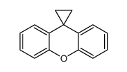 spiro[cyclopropane-1,9'-xanthene]结构式