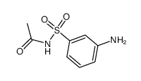 N-(3-aminophenylsulfonyl)acetamide结构式