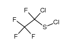 1-Chlor-1,2,2,2-tetrafluorethansulfenylchlorid Structure