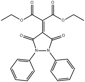 (3,5-Dioxo-1,2-diphenylpyrazolidin-4-ylidene)malonic acid diethyl ester picture
