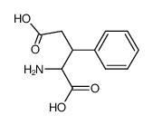 β-phenylglutamic acid Structure