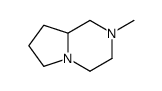 2-methyl-3,4,6,7,8,8a-hexahydro-1H-pyrrolo[1,2-a]pyrazine Structure