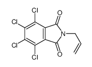 4,5,6,7-tetrachloro-2-prop-2-enylisoindole-1,3-dione Structure