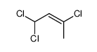 (E)-1,1,3-Trichloro-2-butene结构式