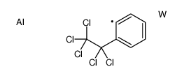 [2-(1,1,2,2,2-pentachloroethyl)phenyl]aluminum,tungsten结构式