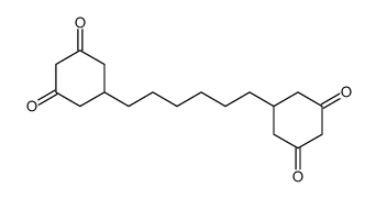 5-[6-(3,5-dioxocyclohexyl)hexyl]cyclohexane-1,3-dione Structure