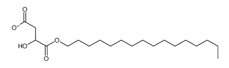 4-hexadecoxy-3-hydroxy-4-oxobutanoate Structure