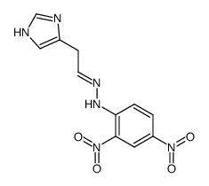 (1(3)H-imidazol-4-yl)-acetaldehyde (2,4-dinitro-phenyl)-hydrazone Structure