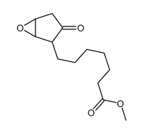 methyl 7-(3-oxo-6-oxabicyclo[3.1.0]hexan-2-yl)heptanoate结构式