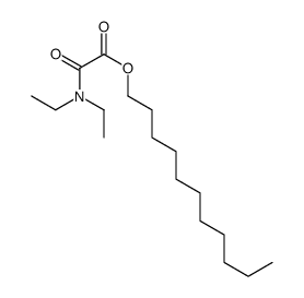 undecyl 2-(diethylamino)-2-oxoacetate结构式