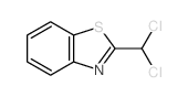 Benzothiazole,2-(dichloromethyl)-结构式