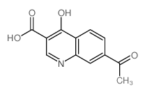 7-acetyl-4-oxo-1H-quinoline-3-carboxylic acid picture