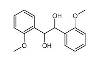1,2-di-(2-methoxyphenyl)-ethylene glycol结构式