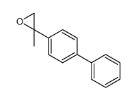 2-methyl-2-(4-phenylphenyl)oxirane Structure