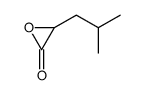 3-(2-methylpropyl)oxiran-2-one结构式
