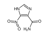 1H-Imidazole-4-carboxamide,5-nitro- Structure
