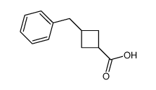 3-Benzylcyclobutanecarboxylic acid Structure