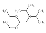 N-(2,2-diethoxyethyl)-N-propan-2-yl-propan-2-amine structure