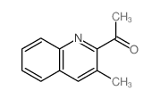 1-(3-methylquinolin-2-yl)ethanone结构式