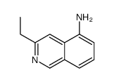 5-Isoquinolinamine,3-ethyl-(9CI) structure