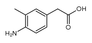 2-(4-amino-3-Methylphenyl)acetic acid Structure