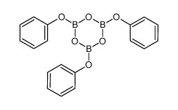 2,4,6-triphenoxy-1,3,5,2,4,6-trioxatriborinane Structure