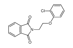 2-(2-(2-chlorophenoxy)ethyl)isoindoline-1,3-dione Structure