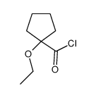 Cyclopentanecarbonyl chloride, 1-ethoxy- (9CI) picture
