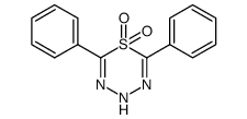 4H-2,6-Diphenyl-1,3,4,5-thiatriazine 1,1-dioxide Structure