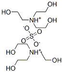 bis[tris(hydroxyethyl)ammonium] sulphate structure
