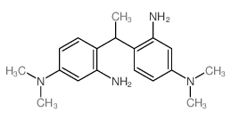 1,3-Benzenediamine,4,4'-ethylidenebis[N1,N1-dimethyl- structure