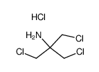 1,3-dichloro-2-(chloromethyl)propan-2-amine hydrochloride结构式