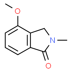 1H-Isoindol-1-one,2,3-dihydro-4-methoxy-2-methyl-(9CI)结构式