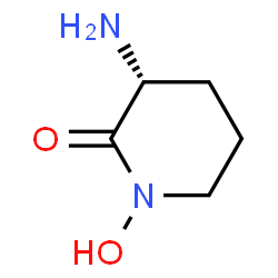 2-Piperidinone,3-amino-1-hydroxy-,(R)-(9CI) Structure