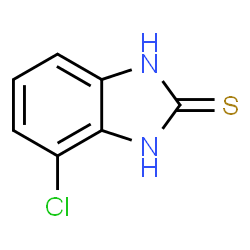 2H-Benzimidazole-2-thione,4-chloro-1,3-dihydro-(9CI)结构式