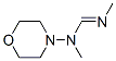 Methanimidamide, N,N-dimethyl-N-4-morpholinyl- (9CI) Structure