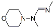 Methanimidamide, N,N-dimethyl-N-4-morpholinyl- (9CI) structure