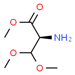 L-Serine, 3-methoxy-O-methyl-, methyl ester (9CI) Structure