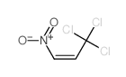 3,3,3-trichloro-1-nitro-prop-1-ene structure