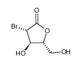 2-Bromo-2-deoxy-D-arabinono-γ-lactone Structure