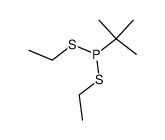 S,S-diethyl tert-butyldithiophosphonite结构式