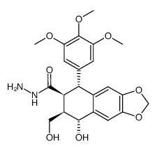 picropodophyllic acid hydrazide Structure