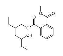2-O-(2-ethyl-4-hydroxyhexyl) 1-O-methyl benzene-1,2-dicarboxylate Structure